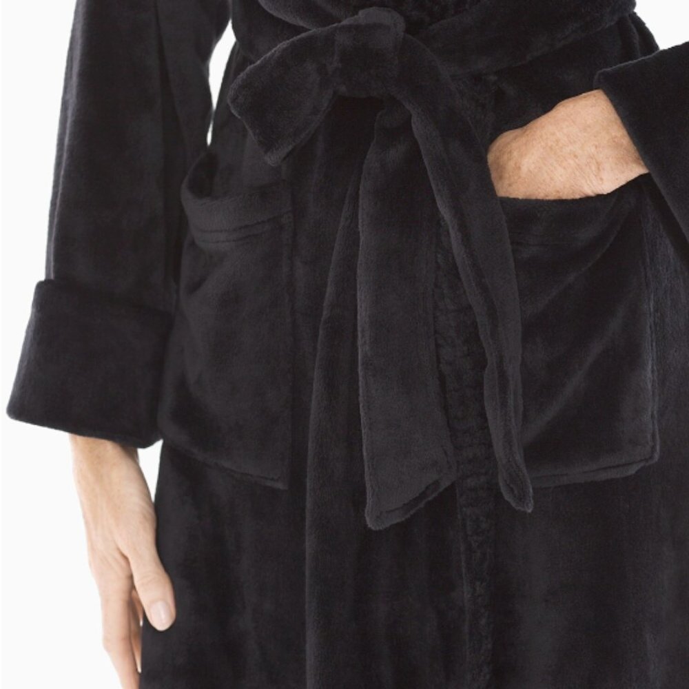 NWT Soma PLUSH Long-Sleeve Long Robe - Picture 2 of 5